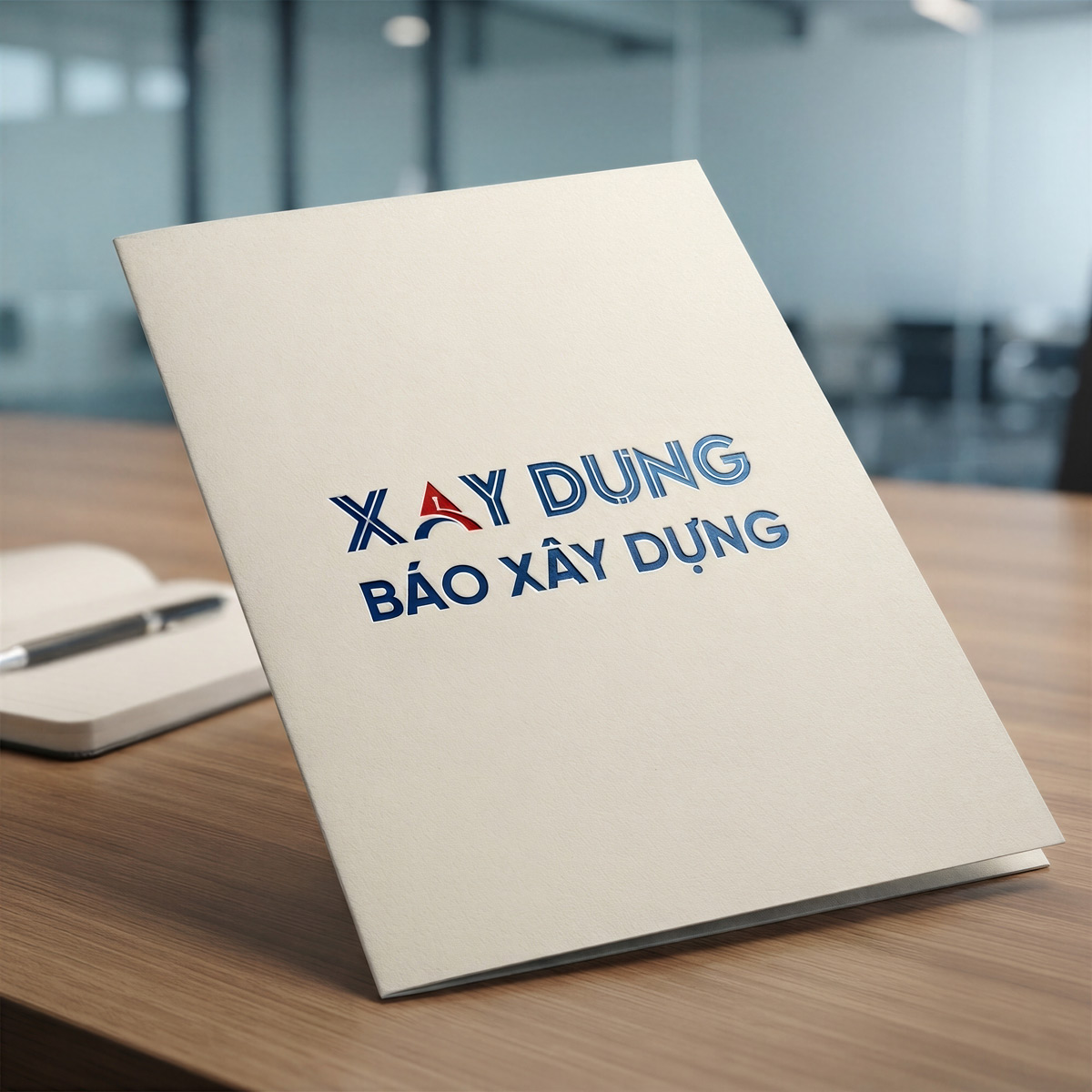 Xay Dung Newspaper Logo