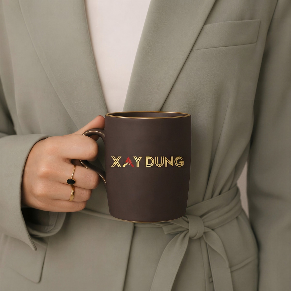 Xay Dung Newspaper Logo