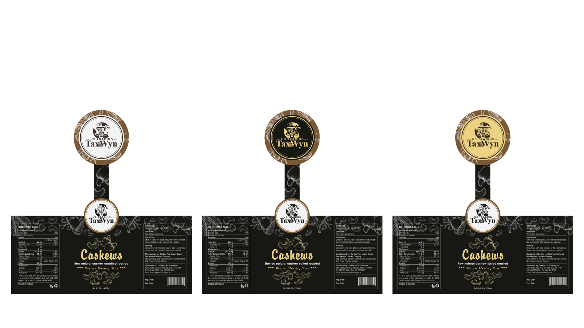 Taxwyn Packaging Design