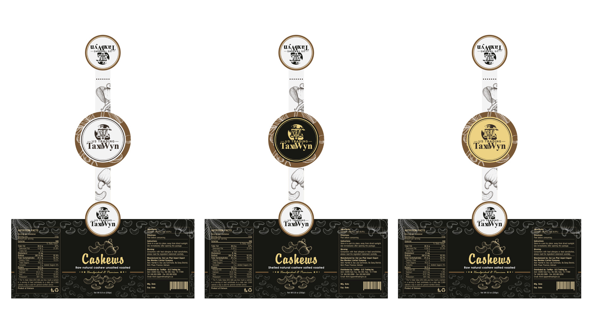 Taxwyn Packaging Design