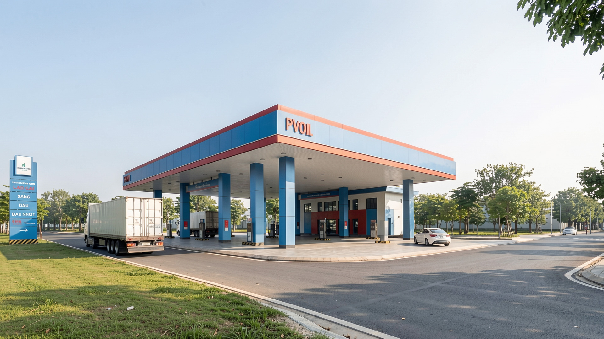 PVOIL REST STOP ON LAO CAI EXPRESSWAY